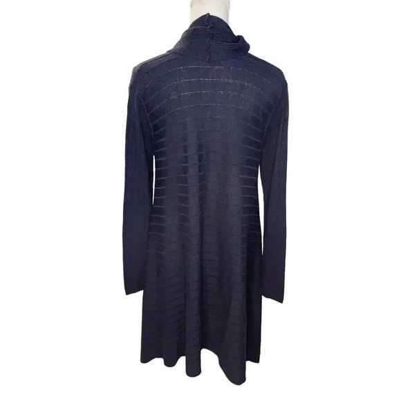 Spenser Jeremy Women’s Large Navy Cowl Neck Sweater Dress‎ - Picture 3 of 4